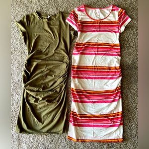 Maternity dresses - Cotton Tshirt dresses